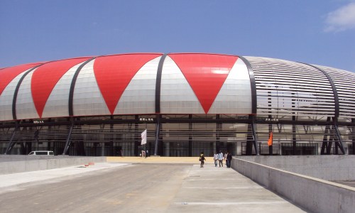 Luanda stadium for the African Cup of Nations 2010, Picture taken by Jose Paulo 31 December 2009